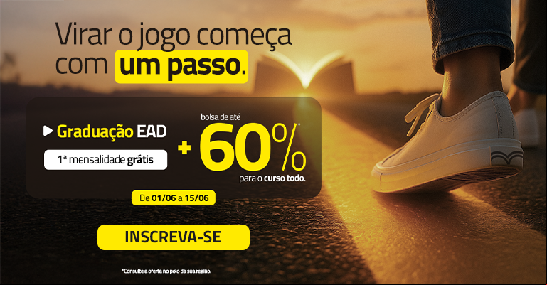 Home - Grad EAD - 01 a 15/06 - Grátis+60%
